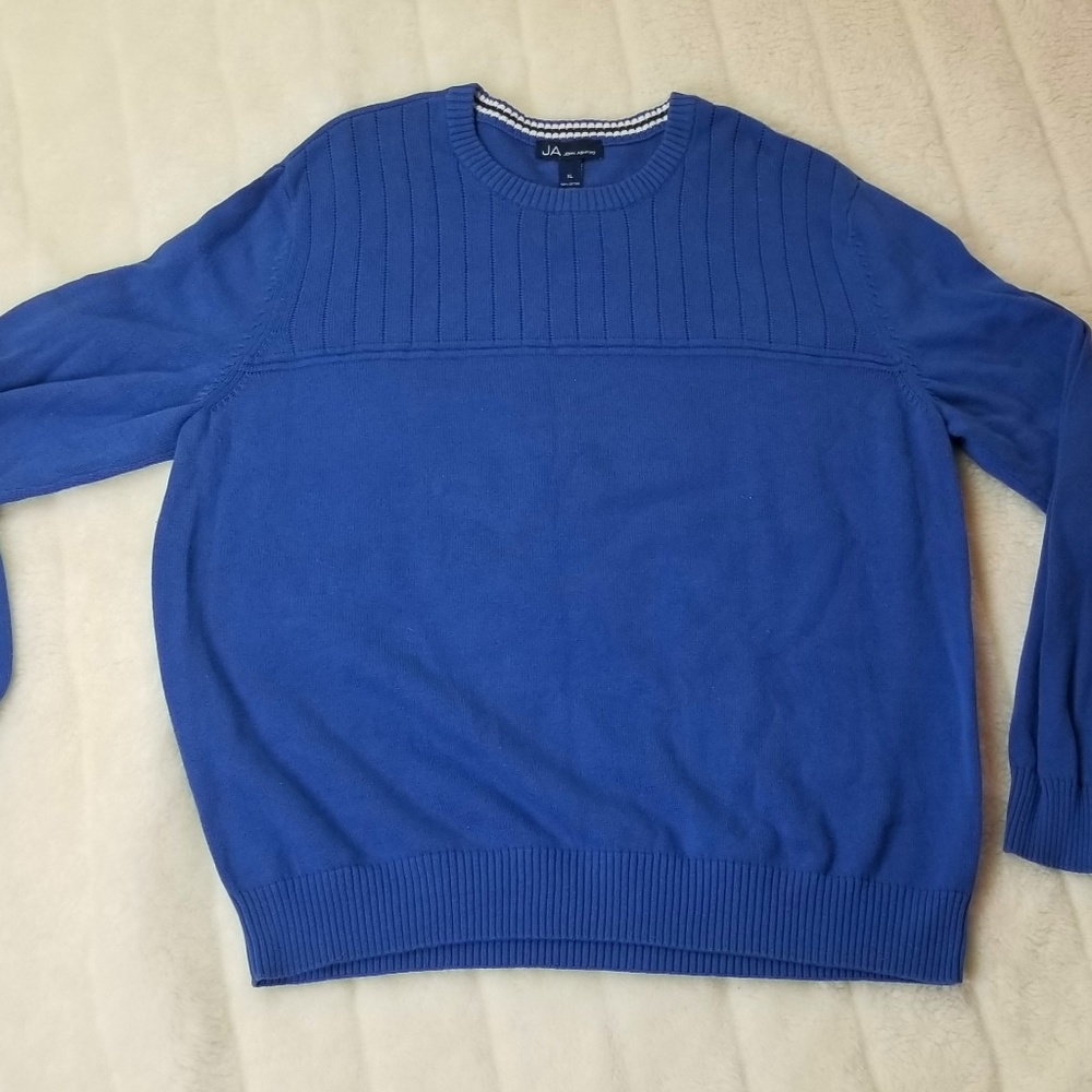 John Ashford blue mens sweater